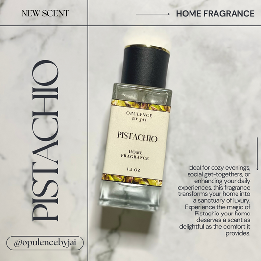 Pistachio scented home fragrance and perfume Cologne 